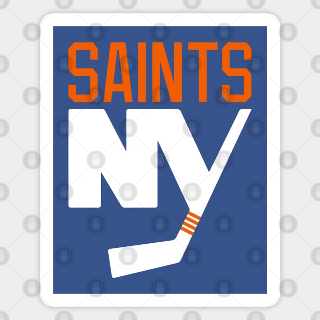 New York Saints Magnet by Pattison52